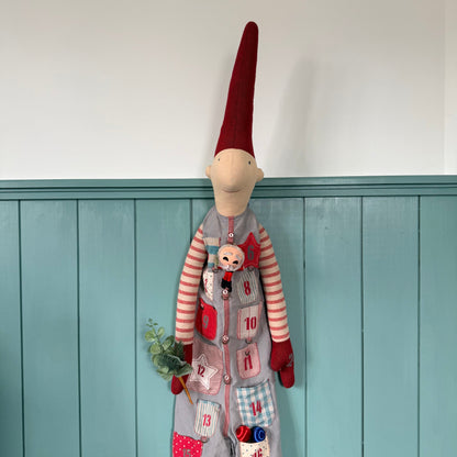 Vintage Maileg Giant Pixy Advent Calendar Boy 150cm