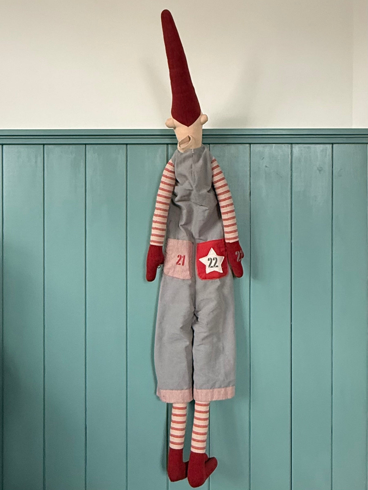 Vintage Maileg Giant Pixy Advent Calendar Boy 150cm