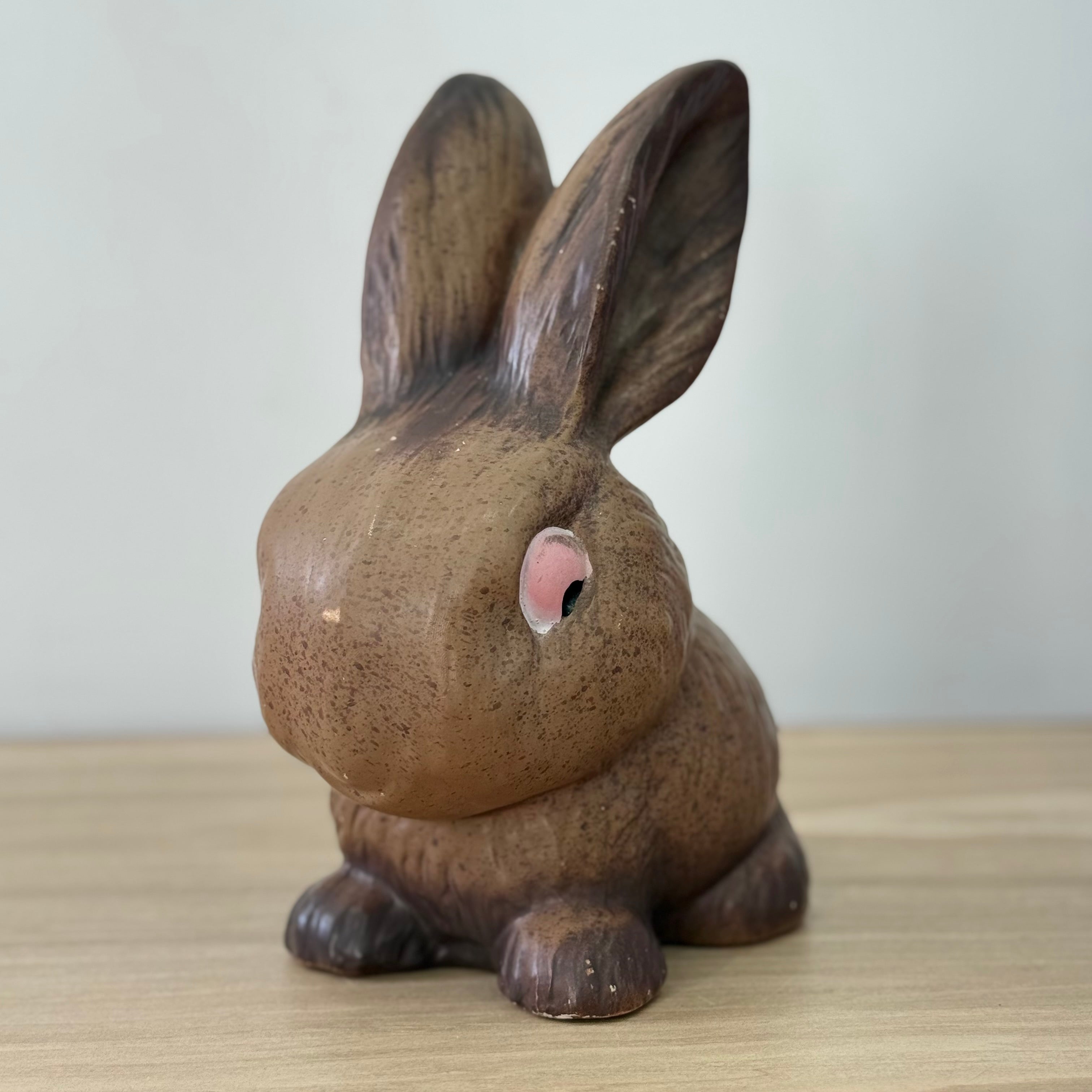 SylvaC Rabbit 1027 Brown Mid Century Bunny Ornament 21 cm