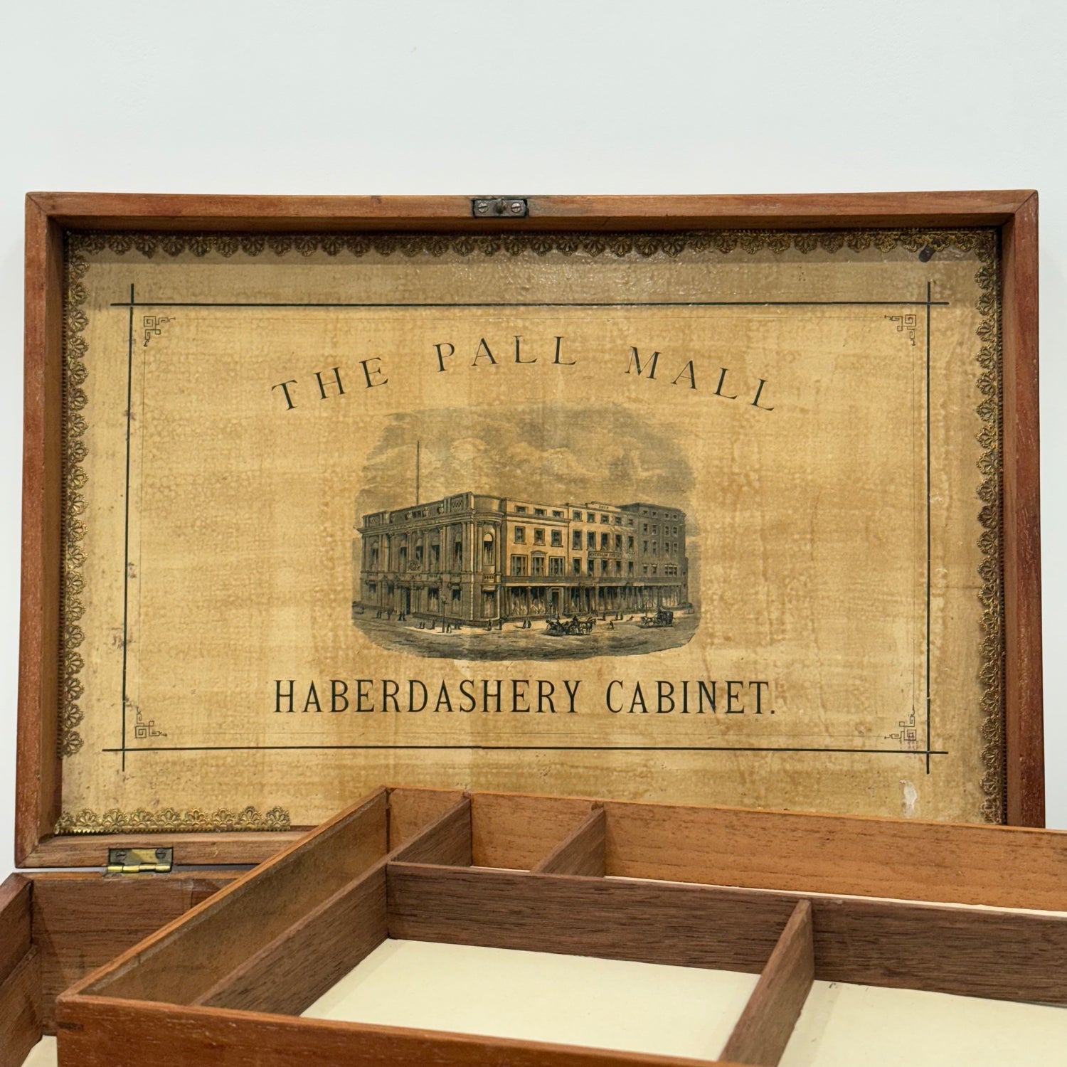 Victorian Pall Mall Haberdashery Cabinet with Removable Tray