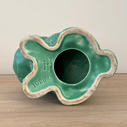 Large Sylvac Green Rabbit Model 1028 Vintage Pottery Figure 25cm