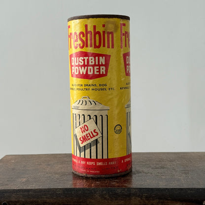 Freshbin Dustbin Powder Vintage Advertising Tin Unopened
