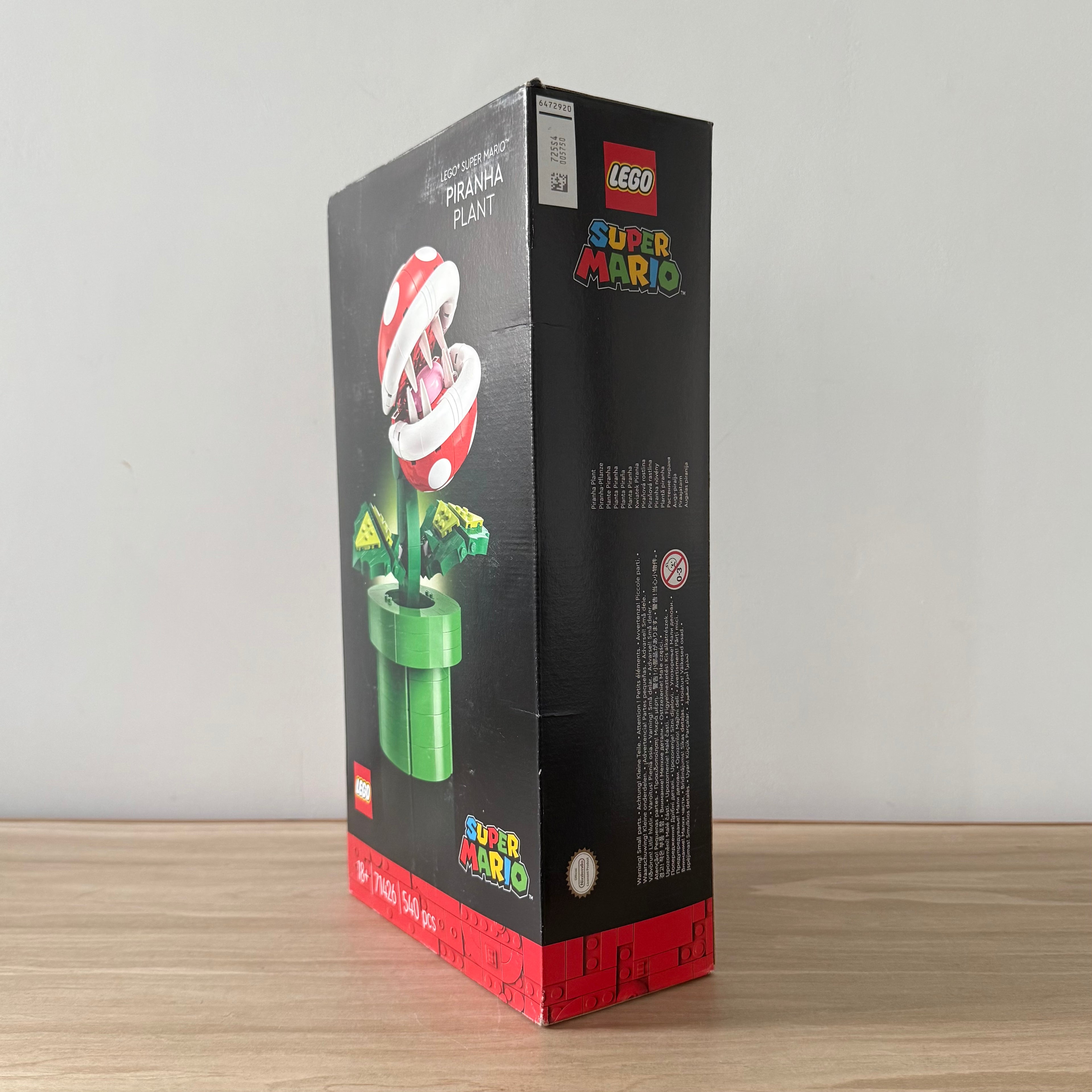 Lego Super Mario Piranha Plant Display Model 71426 Sealed Collector Set