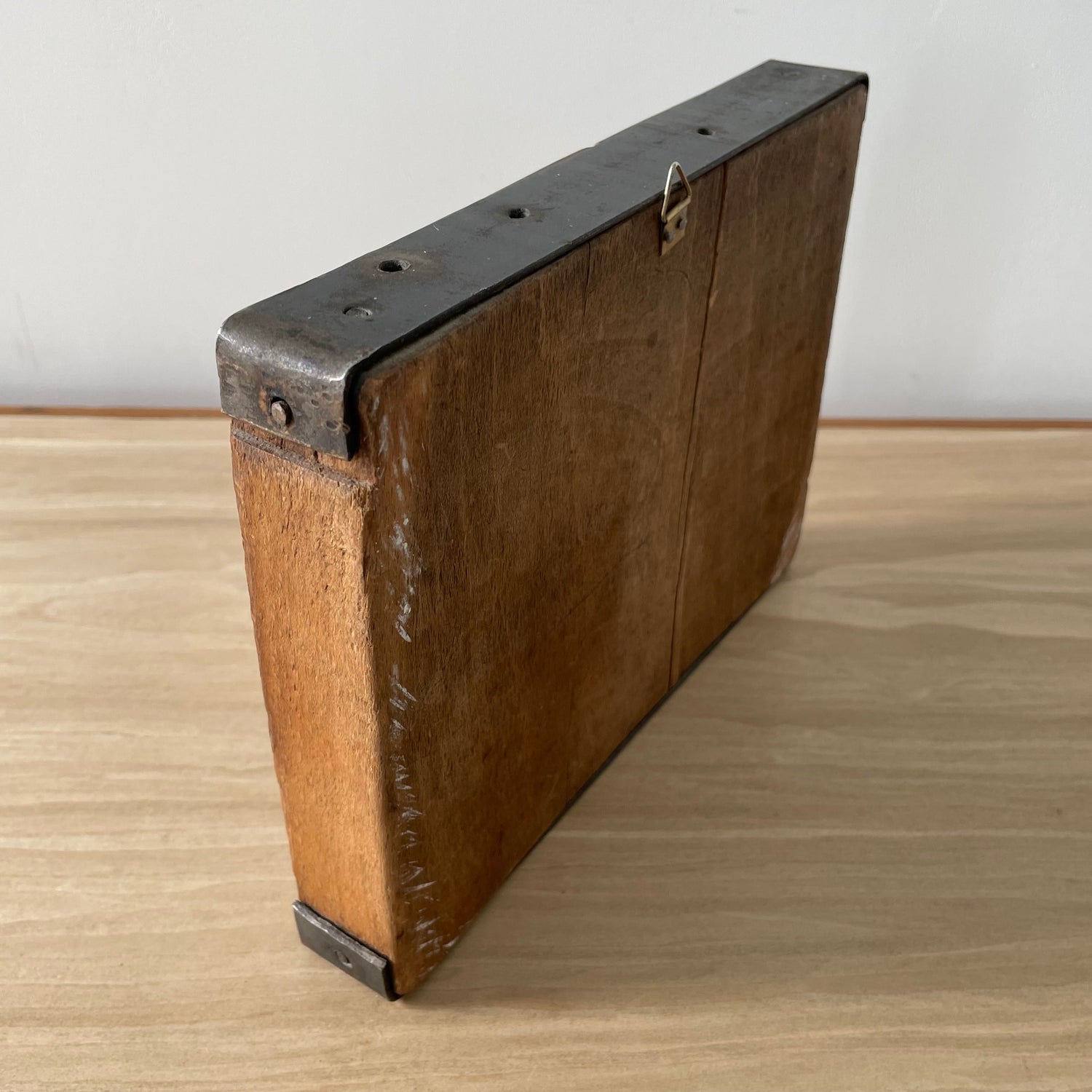 Antique Wooden Springerle Biscuit Mould – Hand-Carved – 19th–Early 20th Century