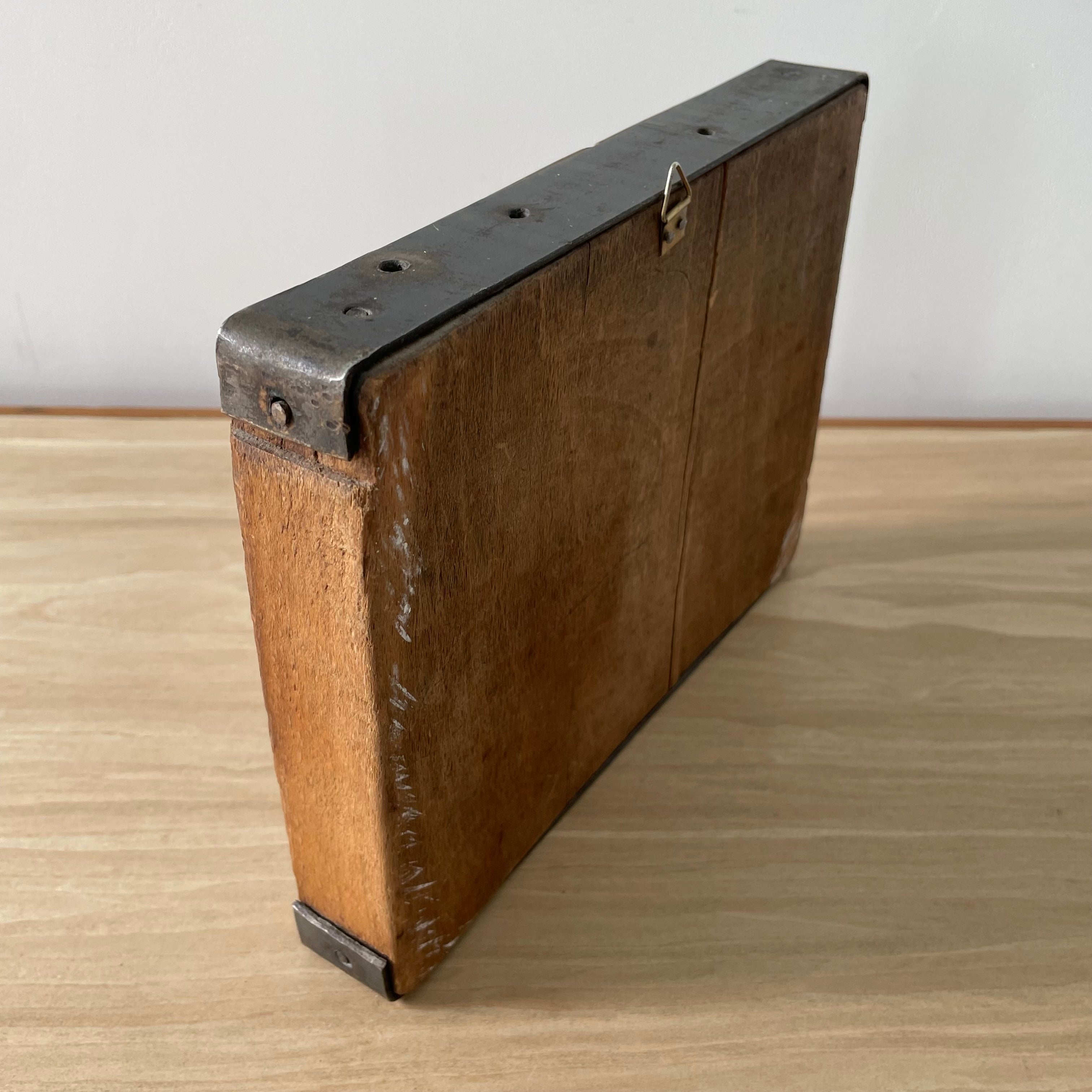 Antique Wooden Springerle Biscuit Mould – Hand-Carved – 19th–Early 20th Century