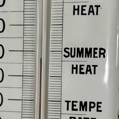 Antique Stephens Ink Enamel Advertising Thermometer Sign