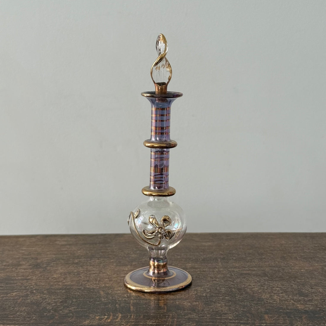 Small glass perfume