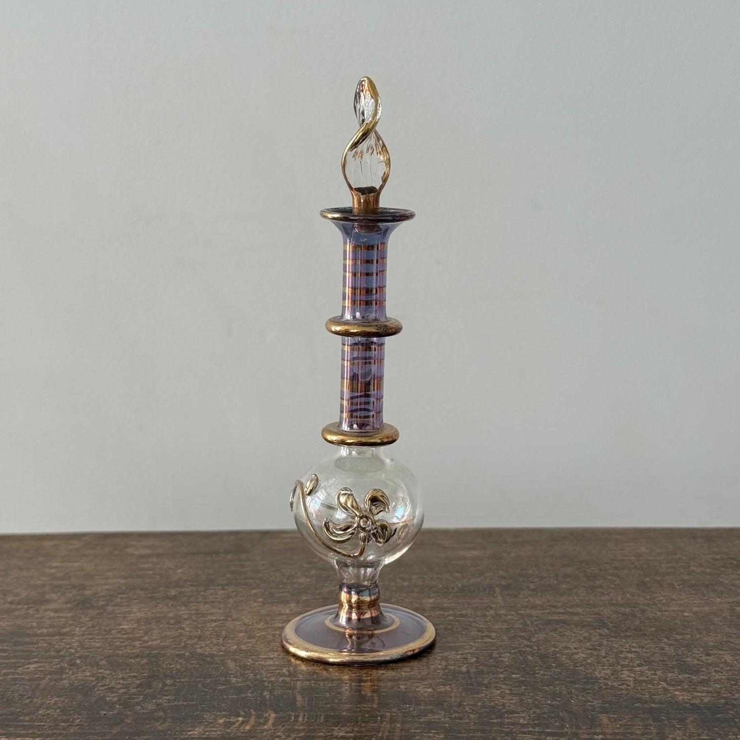 Small glass perfume