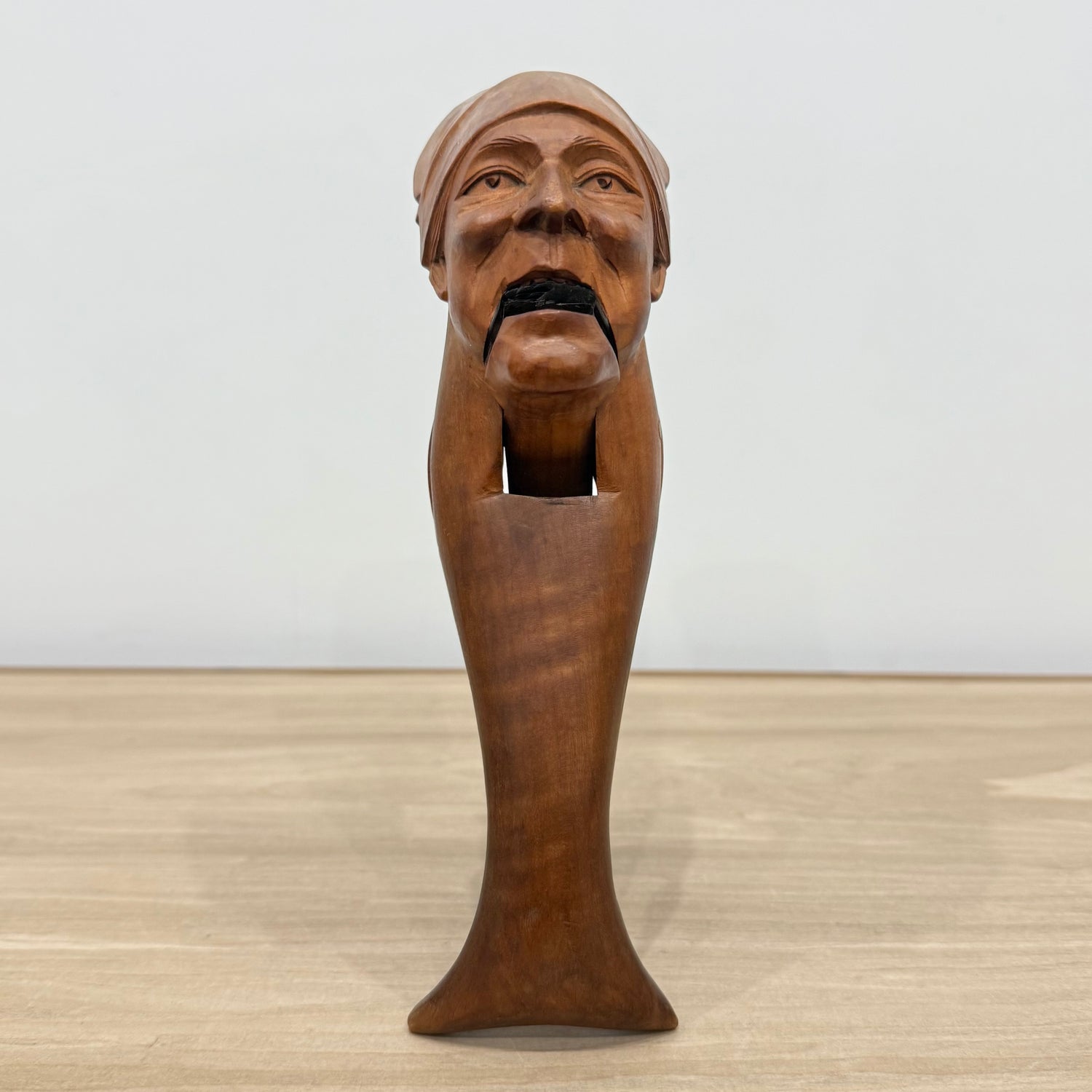 Hand Carved Wooden Figural Nutcracker Folk Art