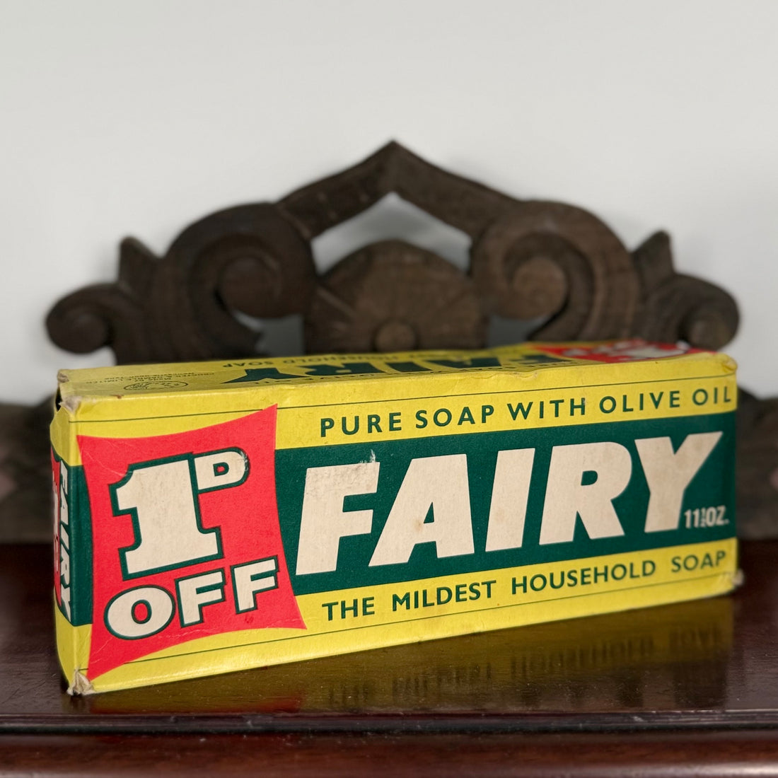 Vintage Fairy Household Soap Unopened 1p Off Advertising Packet