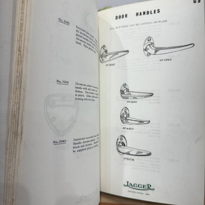 Albert Jagger Vehicle Body Fittings Catalogue 1973 Commercial Parts