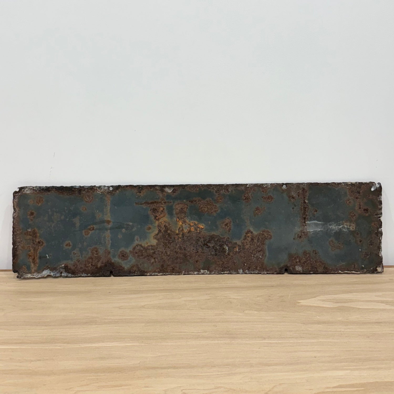 Iron Jelloids Enamel Advertising Sign Tonic for Women Men and Children c1930