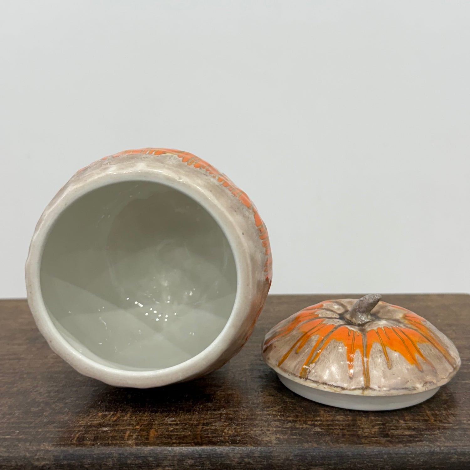 Shelley Harmony Dripware Sugar Bowl &amp; Milk Jug Art Deco 1930s