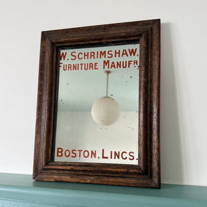 Antique W. Schrimshaw Furniture Manufacturer&