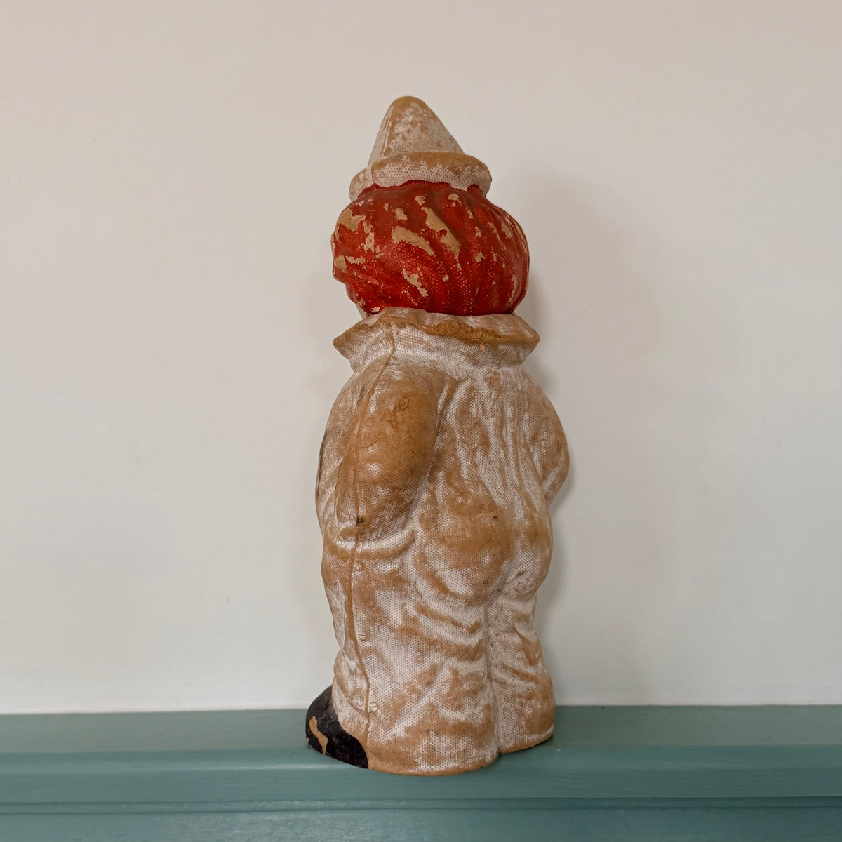Vintage Papier-Mâché Clown Sweet Container – Made in Scotland