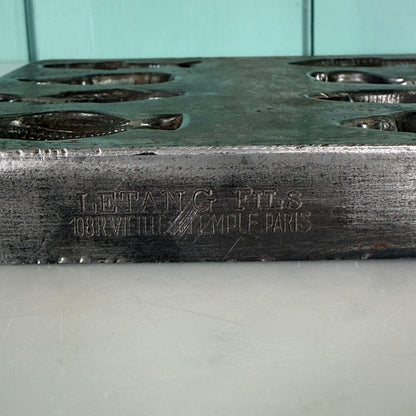 Antique French Létang Fils Fish &amp; Shellfish Chocolate Mould – No. 4144