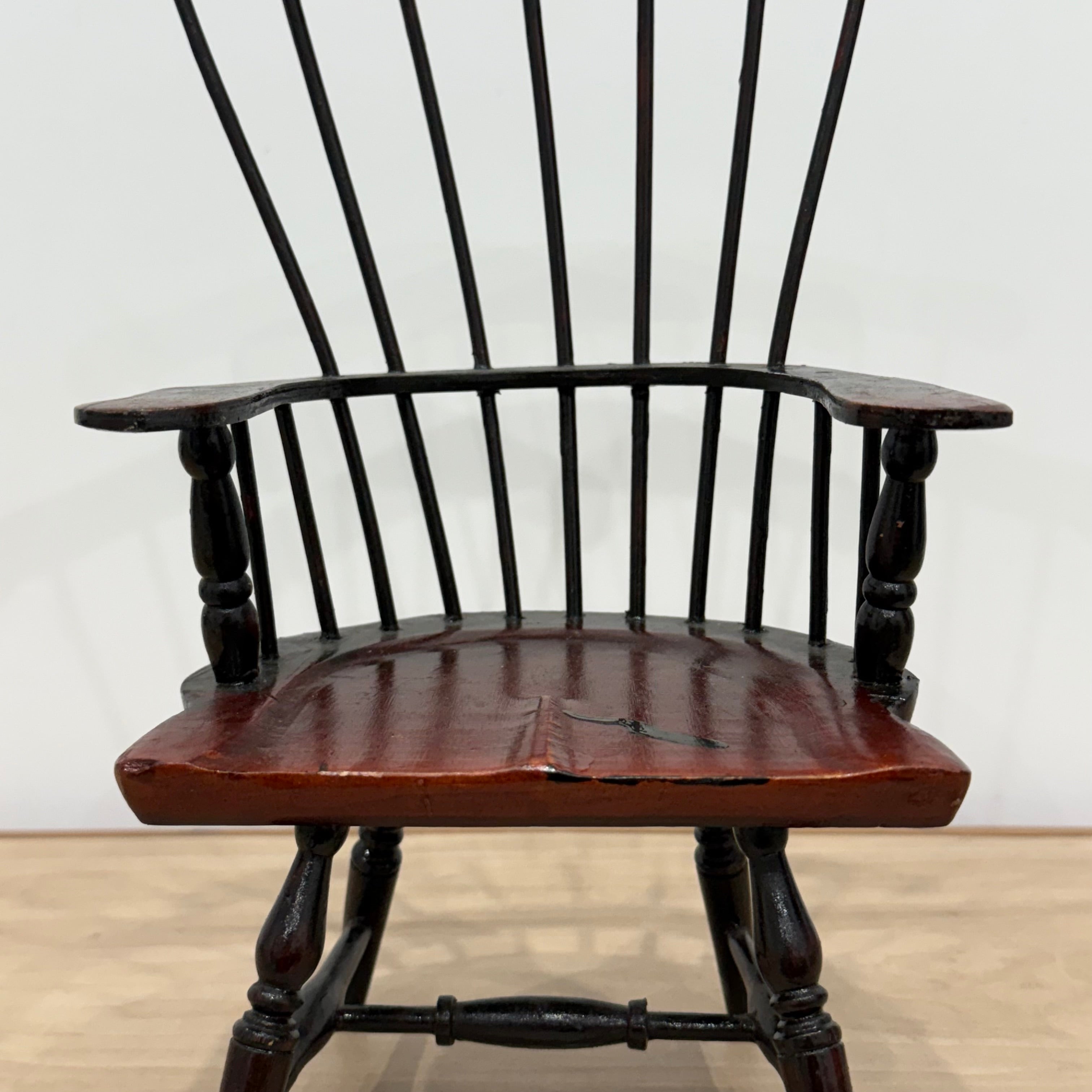 Miniature Windsor Style Doll’s Chair