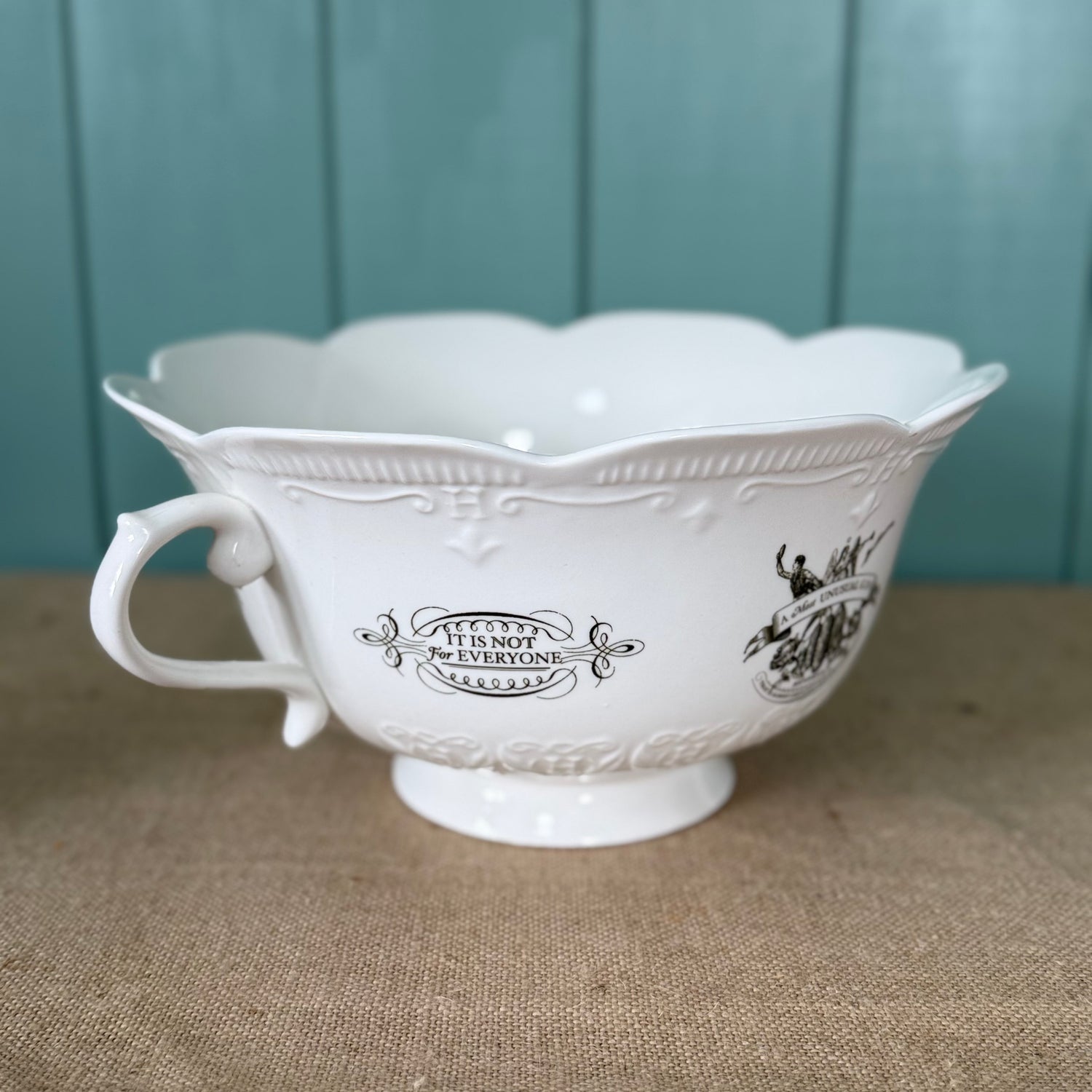 Hendrick’s Gin Large Ceramic Punch Bowl A Most Unusual Gin