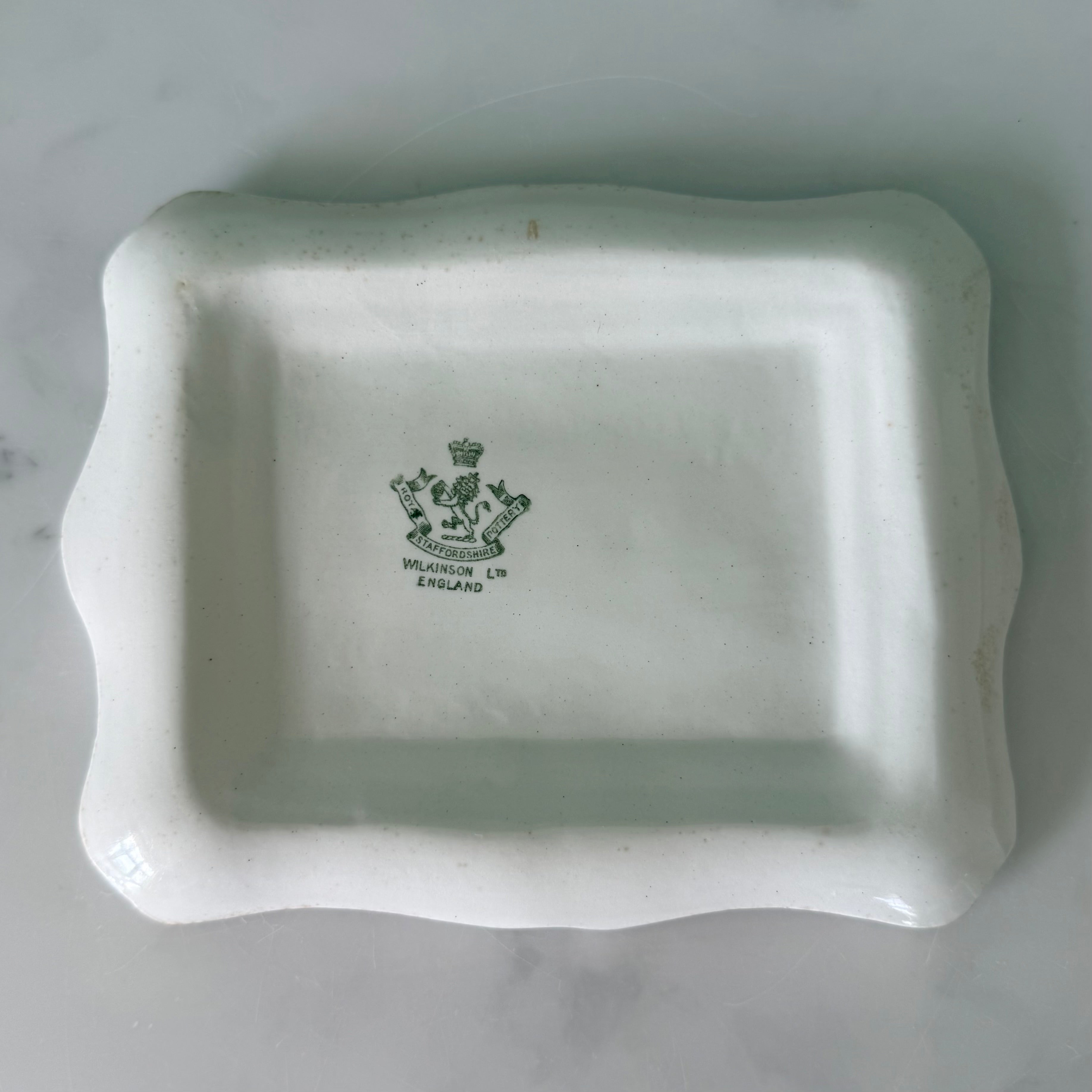 Antique St Ivel Cheese Dish by Wilkinson Ltd Staffordshire c.1910