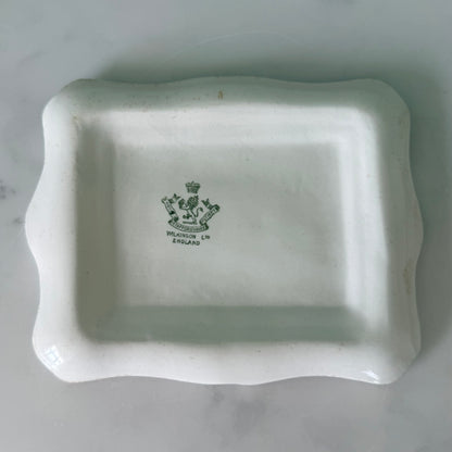 Antique St Ivel Cheese Dish by Wilkinson Ltd Staffordshire c.1910