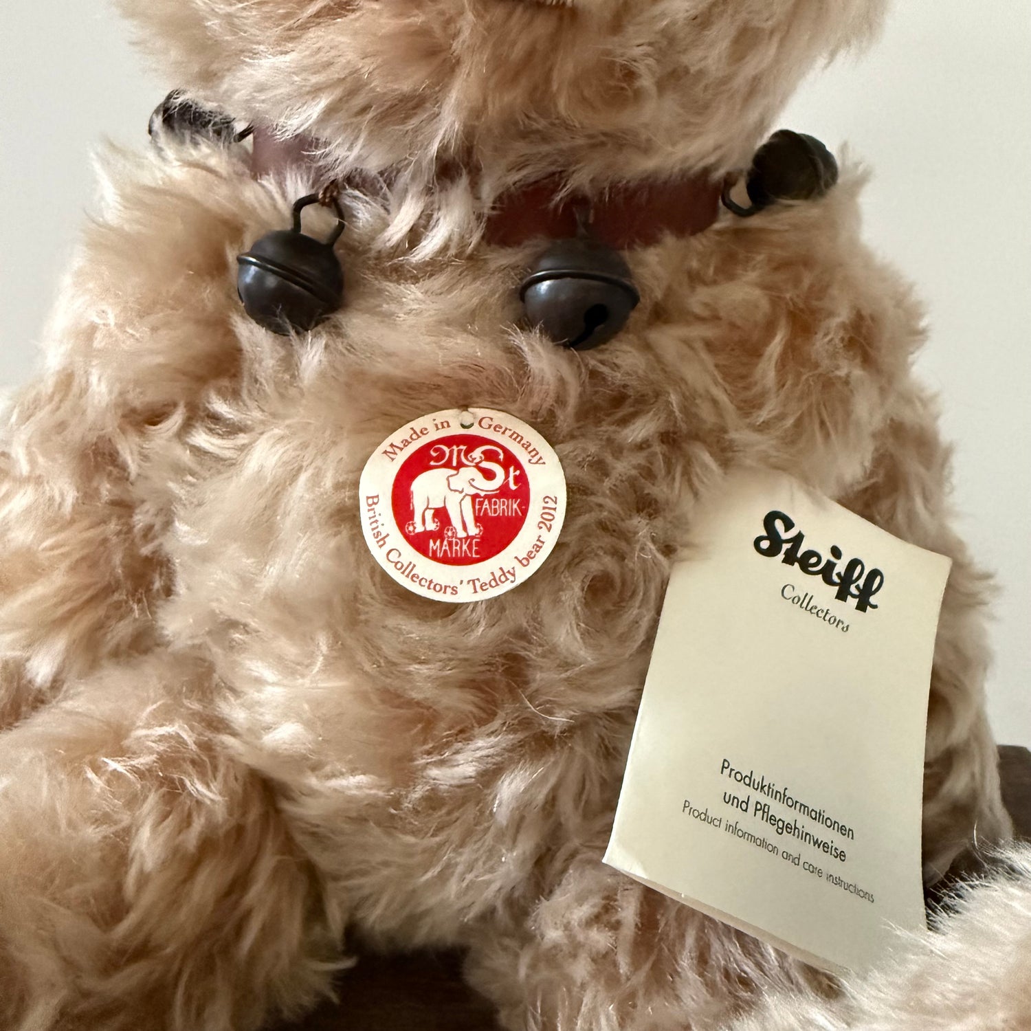 Steiff British Collectors Teddy 2012 Limited Edition Boxed With Certificate