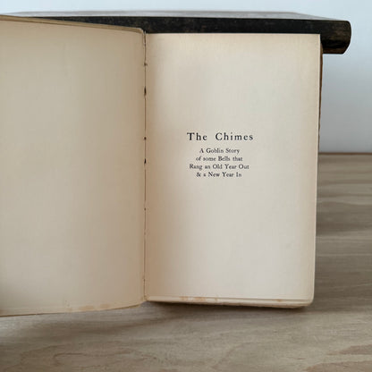 The Chimes Charles Dickens 1905 Dent Brock Illustrated Antique Book