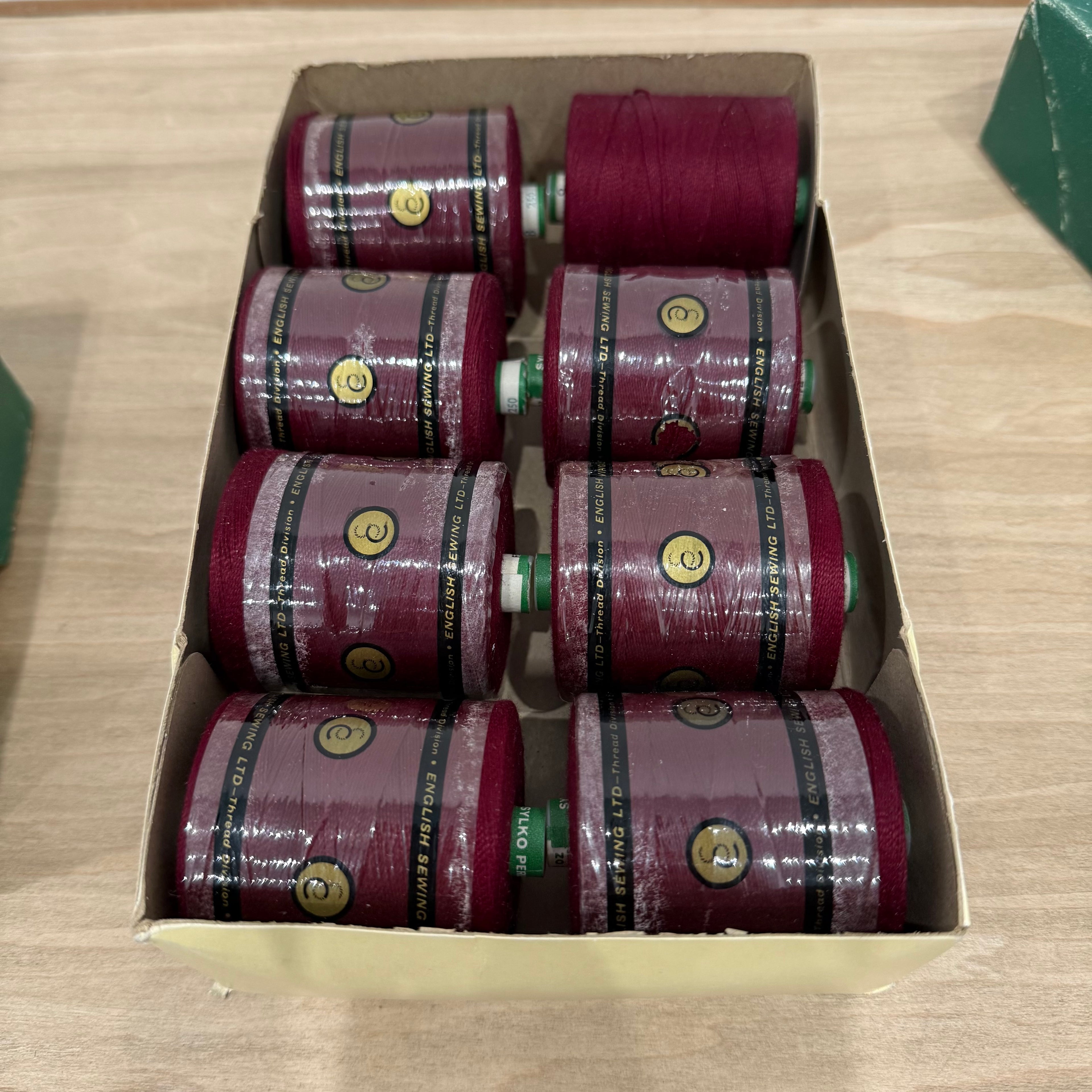 Dewhurst’s Sylko Perlé Thread – Three Boxed Sets, 24 Reels