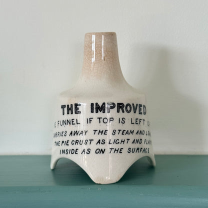 Antique Grimwade The Improved Pie Funnel Ceramic Pie Vent c.1920