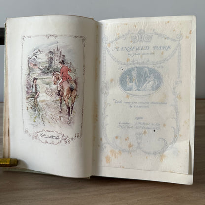 Mansfield Park – Jane Austen – 1908 Dent Edition Illustrated by C.E. Brock