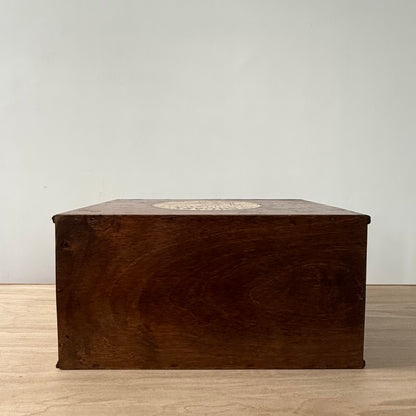 Rare Pre-War SILCARN Machine Twist British Haberdashery Shop Cabinet c.1930