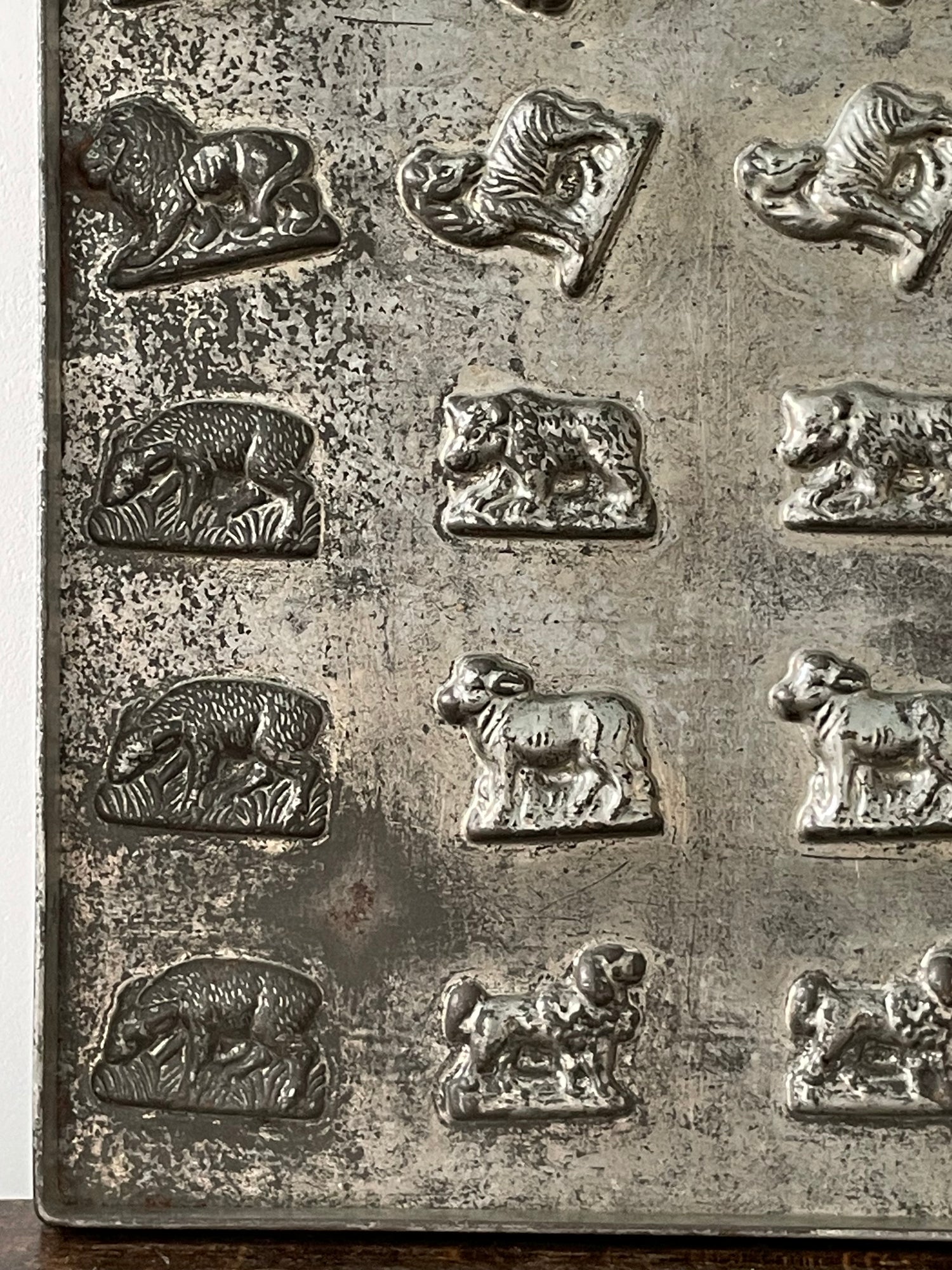 Antique Anton Reiche Chocolate Mould Tray with Animals – c.1920s