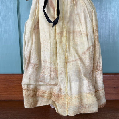 Antique Victorian Wax Over Composition Shoulder Head Doll c.1880