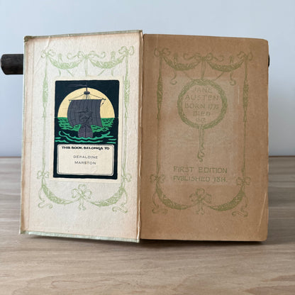 Mansfield Park – Jane Austen – 1908 Dent Edition Illustrated by C.E. Brock