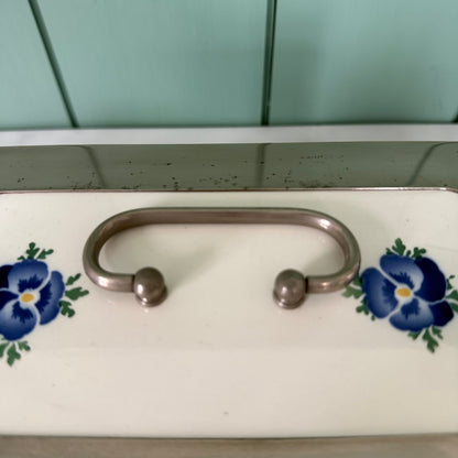 Art Deco WMF Wächtersbach Pansy Biscuit Box Dec. 2194
