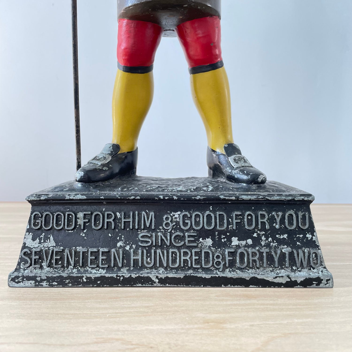 Antique Whitbread’s Pale Ale Toby Advertising Figure – Cast Metal Pub Display c.1930s