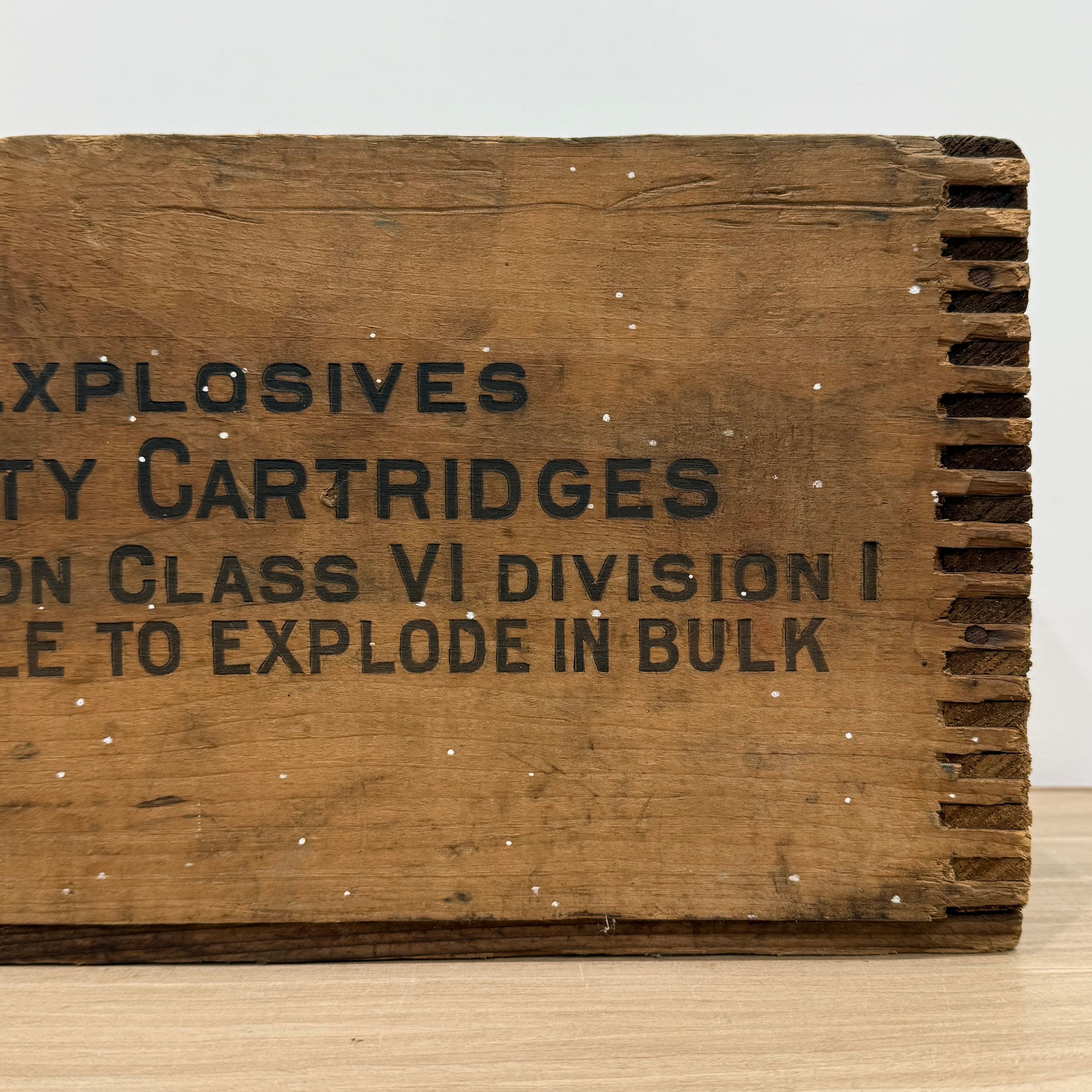 Early 20th Century Remington UMC Wooden Ammunition Transit Crate