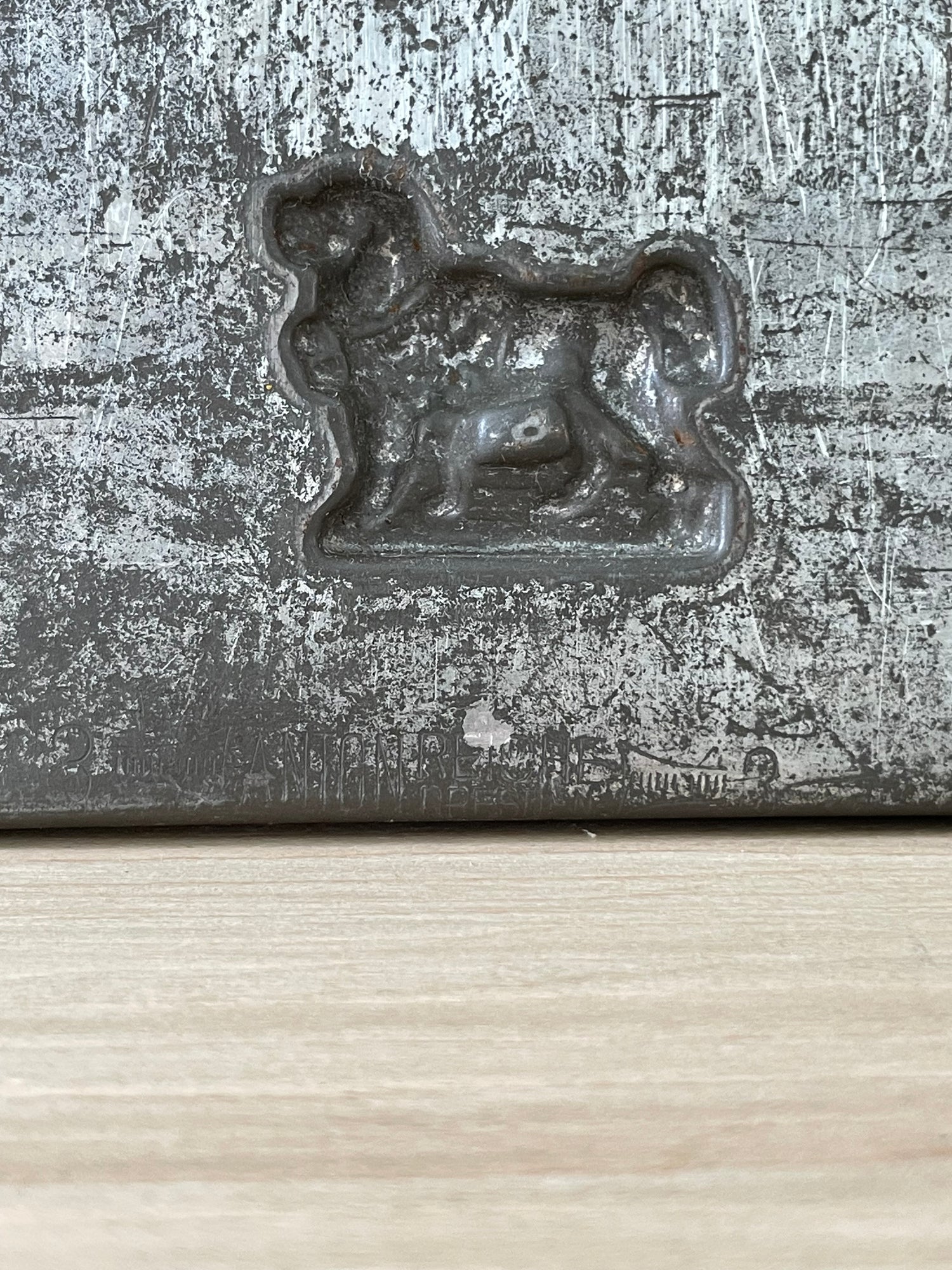 Antique Anton Reiche Chocolate Mould Tray with Animals – c.1920s