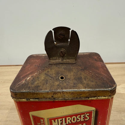 Melrose’s Tea &amp; Coffee Grocer’s String Tin Counter Top Edinburgh