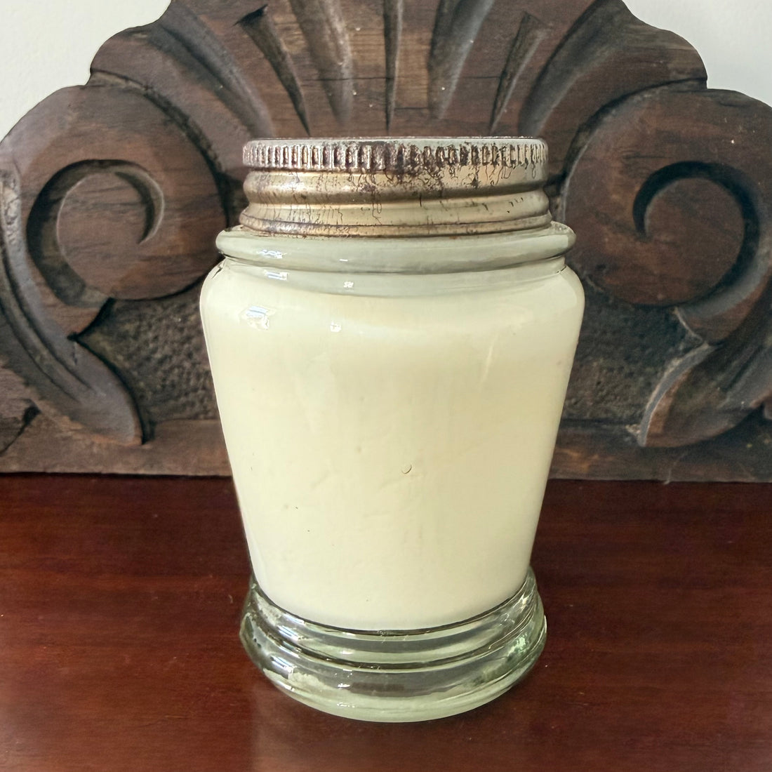 Vintage Zinc &amp; Castor Oil Ointment Jar Waterhouse’s Chemist UK