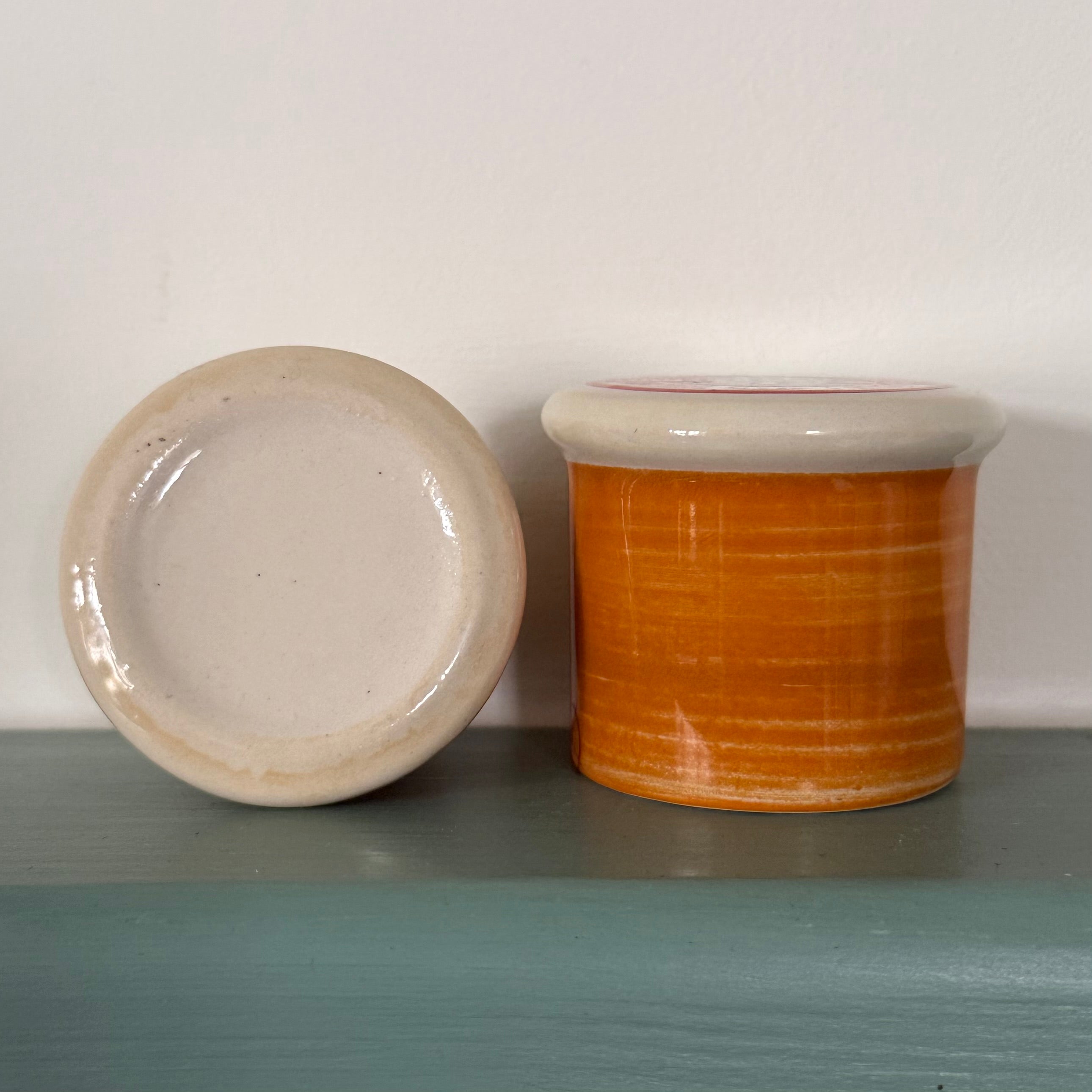 Vintage Dewhurst’s Sylko Ceramic Thread Display Spool 5 cm