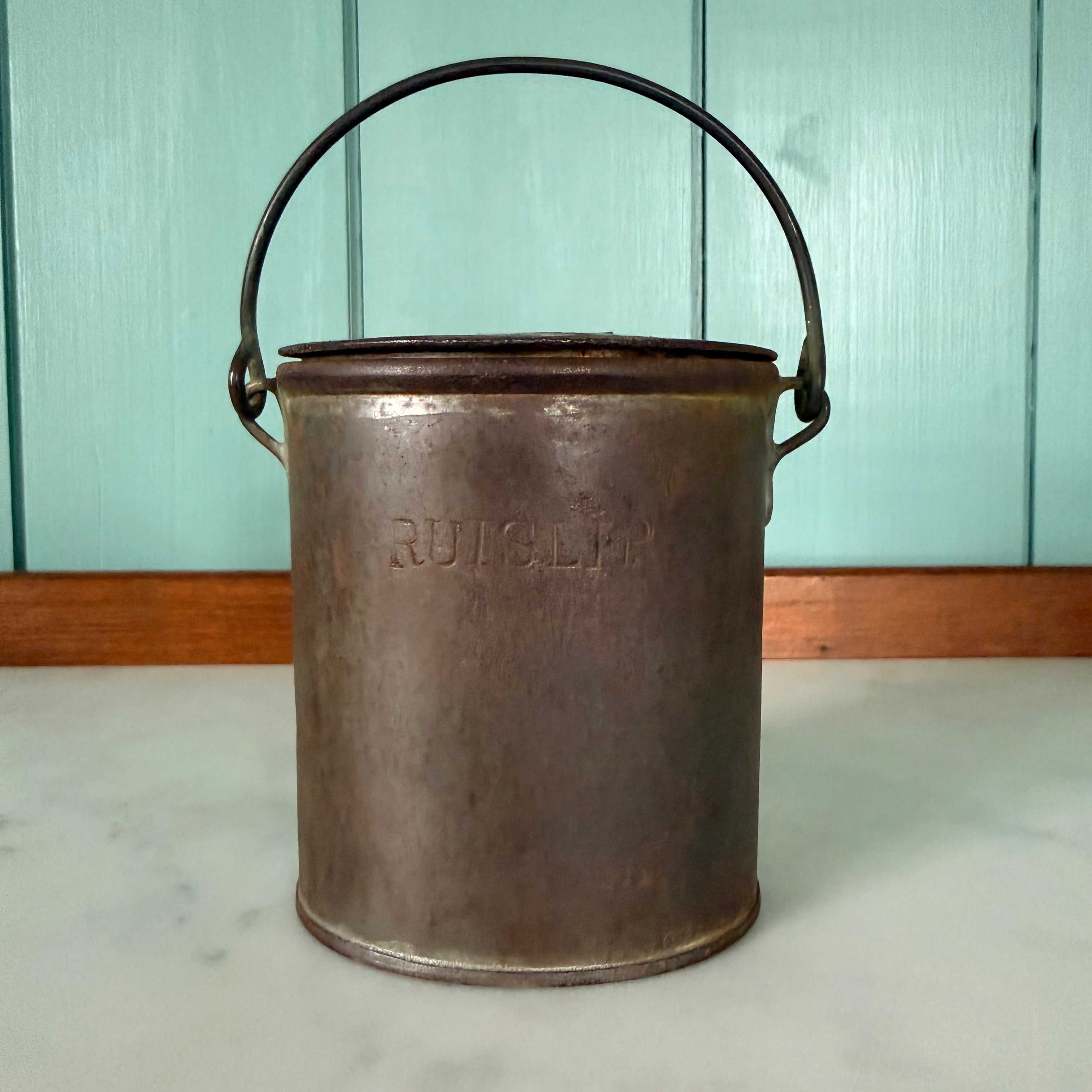 Antique A. Pool Ruislip Dairy Pail Cream Can