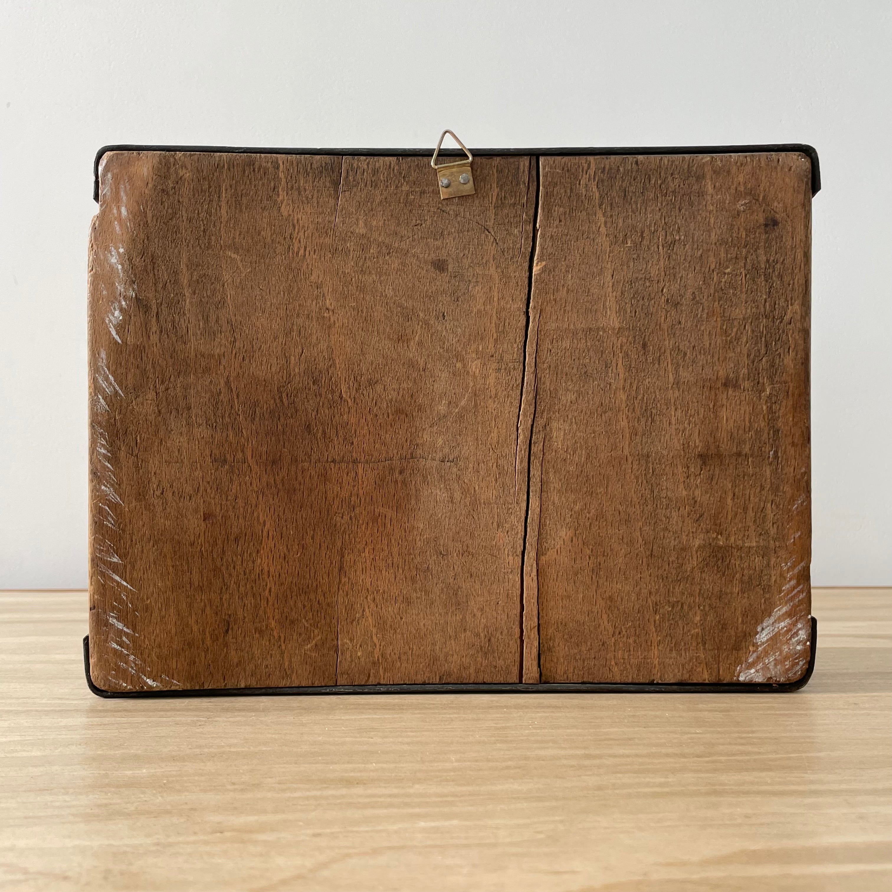 Antique Wooden Springerle Biscuit Mould – Hand-Carved – 19th–Early 20th Century