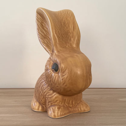 Large Sylvac Brown Rabbit Model 1028 Vintage Pottery Figure