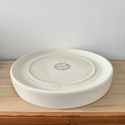 Victorian White Ironstone Grocers Slab E. Jackson &amp; Co Leeds