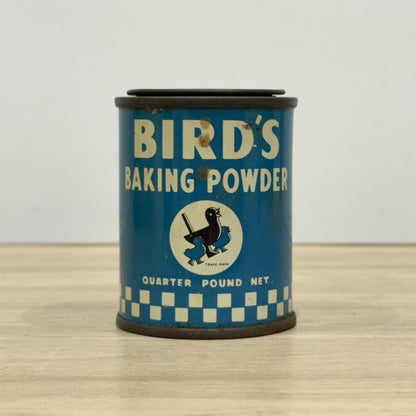 Bird’s Baking Powder Tin, Quarter Pound, Alfred Bird &amp;amp; Sons, Birmingham