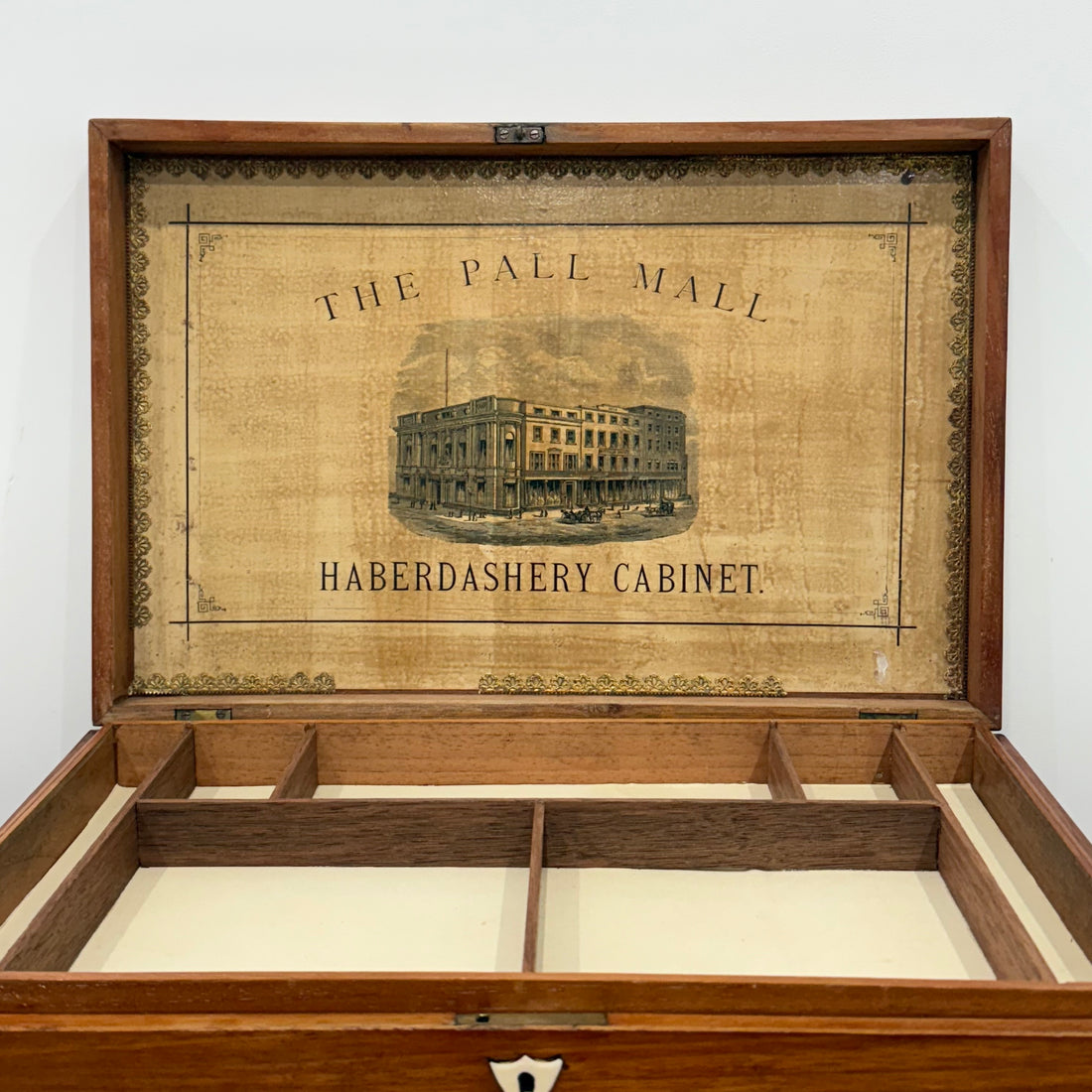 Victorian Pall Mall Haberdashery Cabinet with Removable Tray