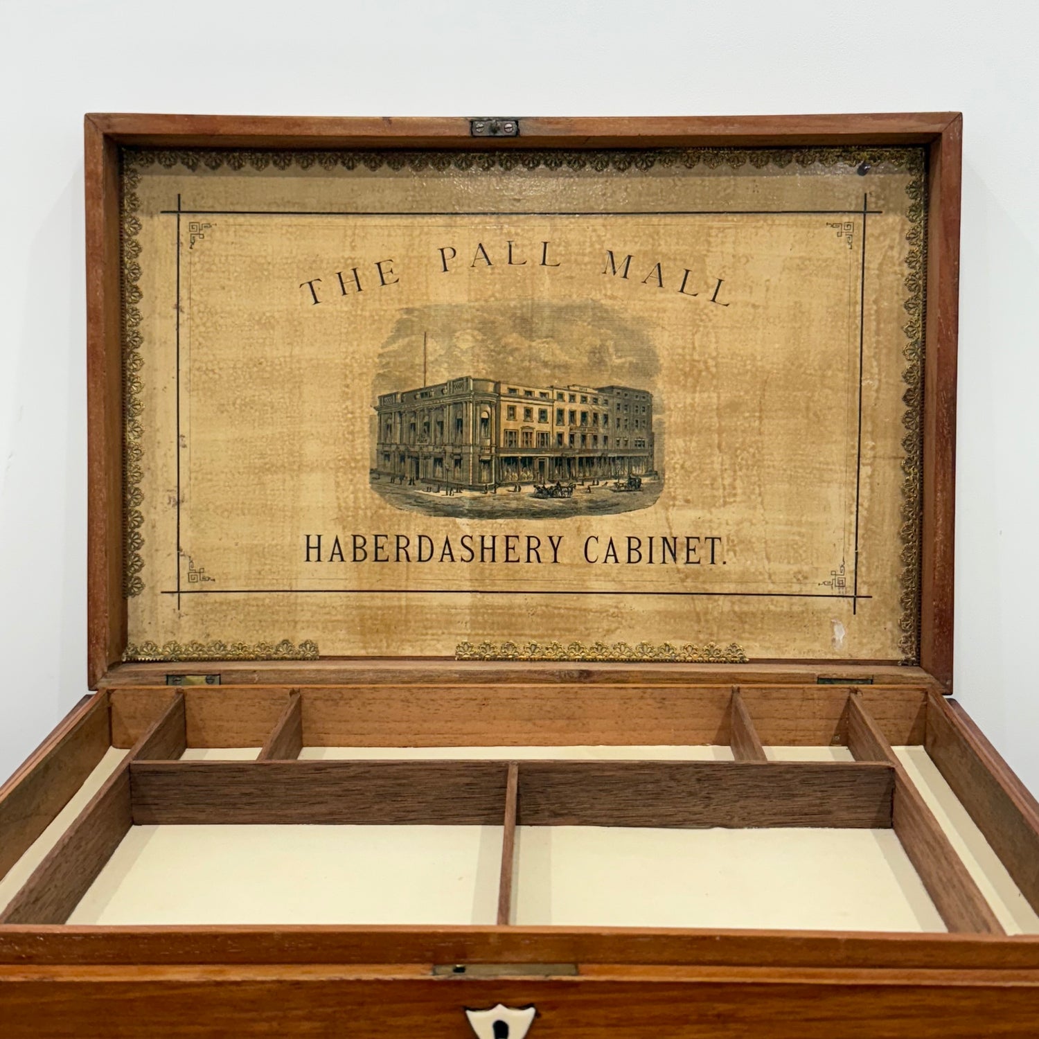 Victorian Pall Mall Haberdashery Cabinet with Removable Tray
