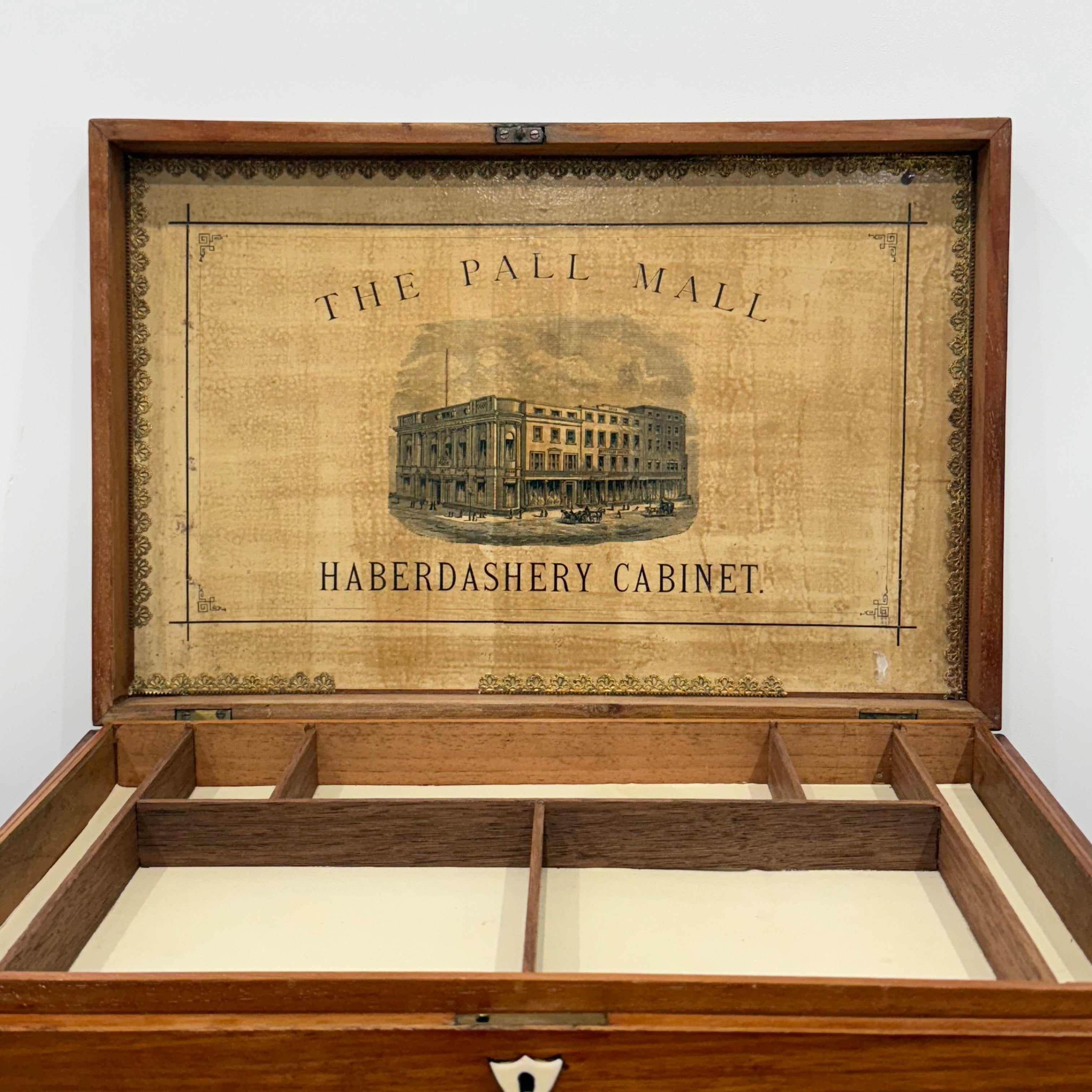 Victorian Pall Mall Haberdashery Cabinet with Removable Tray