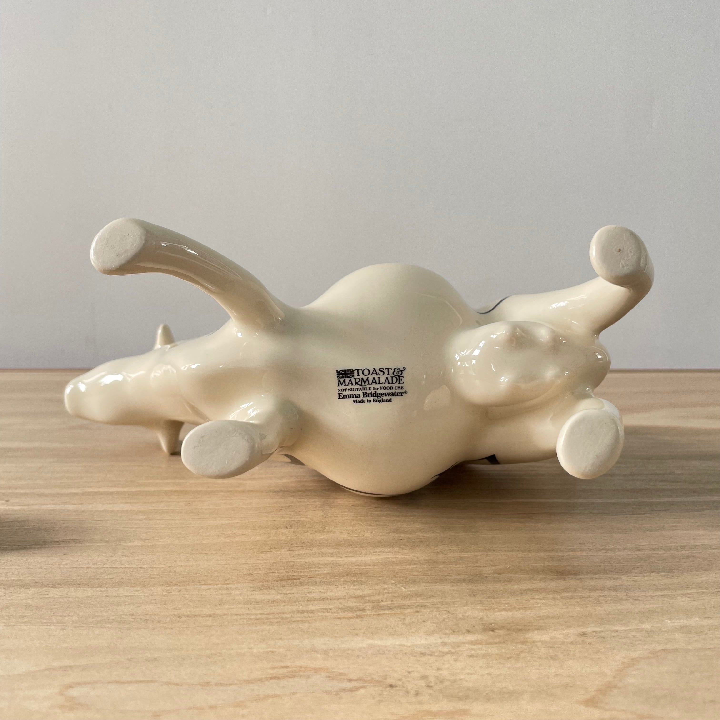 Emma Bridgewater Toast &amp; Marmalade “MOO” Cow Creamer  – Made in England