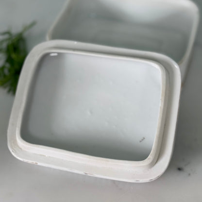 Late Victorian Austrian Porcelain Sardine Dish c1900